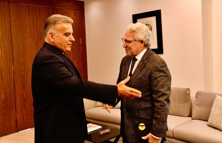 اللواء إبراهيم التقى سفير إسبانيا