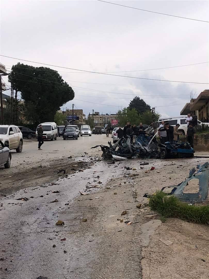 للمرّة الأولى غارة "إسرائيلية" تستهدف سيارة في البقاع الغربي... وقصف جنوباً