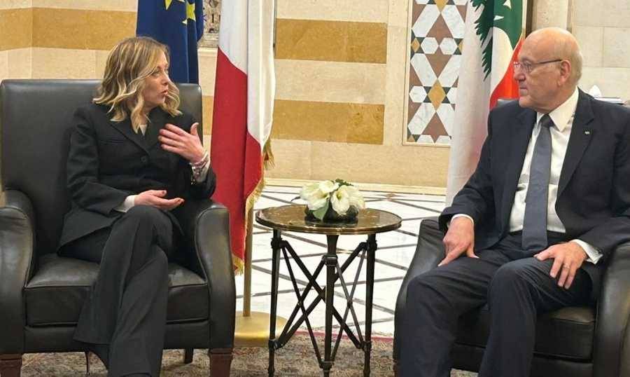 ميقاتي التقى نظيرته الإيطاليّة:
مُلتزمون تطبيق كلّ القرارات الدوليّة