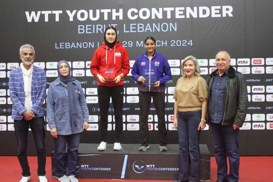 فضية و5 برونزيات للبنان في الدورة
الدولية للناشئين بكرة الطاولة