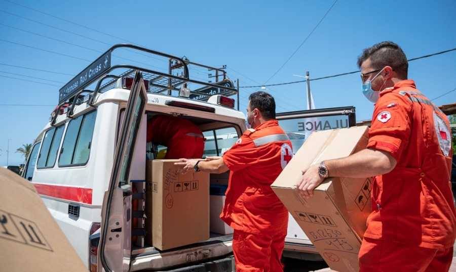بيان من الصليب الأحمر حول مساعدات لعائلات المناطق الحدودية... هذا ما تضمّنه