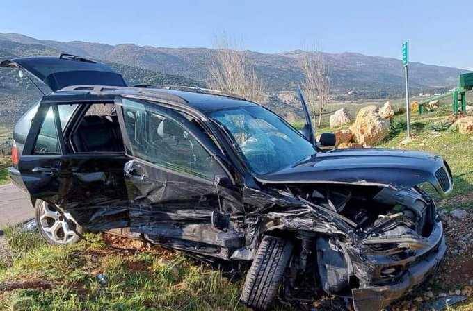 6 جرحى بحادث سير في البقاع الغربي
