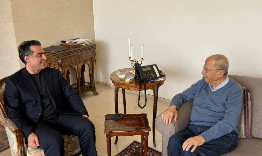 عون عرض مع حميّة الأوضاع
المتعلّقة بوزارة الأشغال