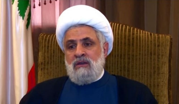 قاسم اتصل باسم نصرالله بهنية مباركا ومعزيا
