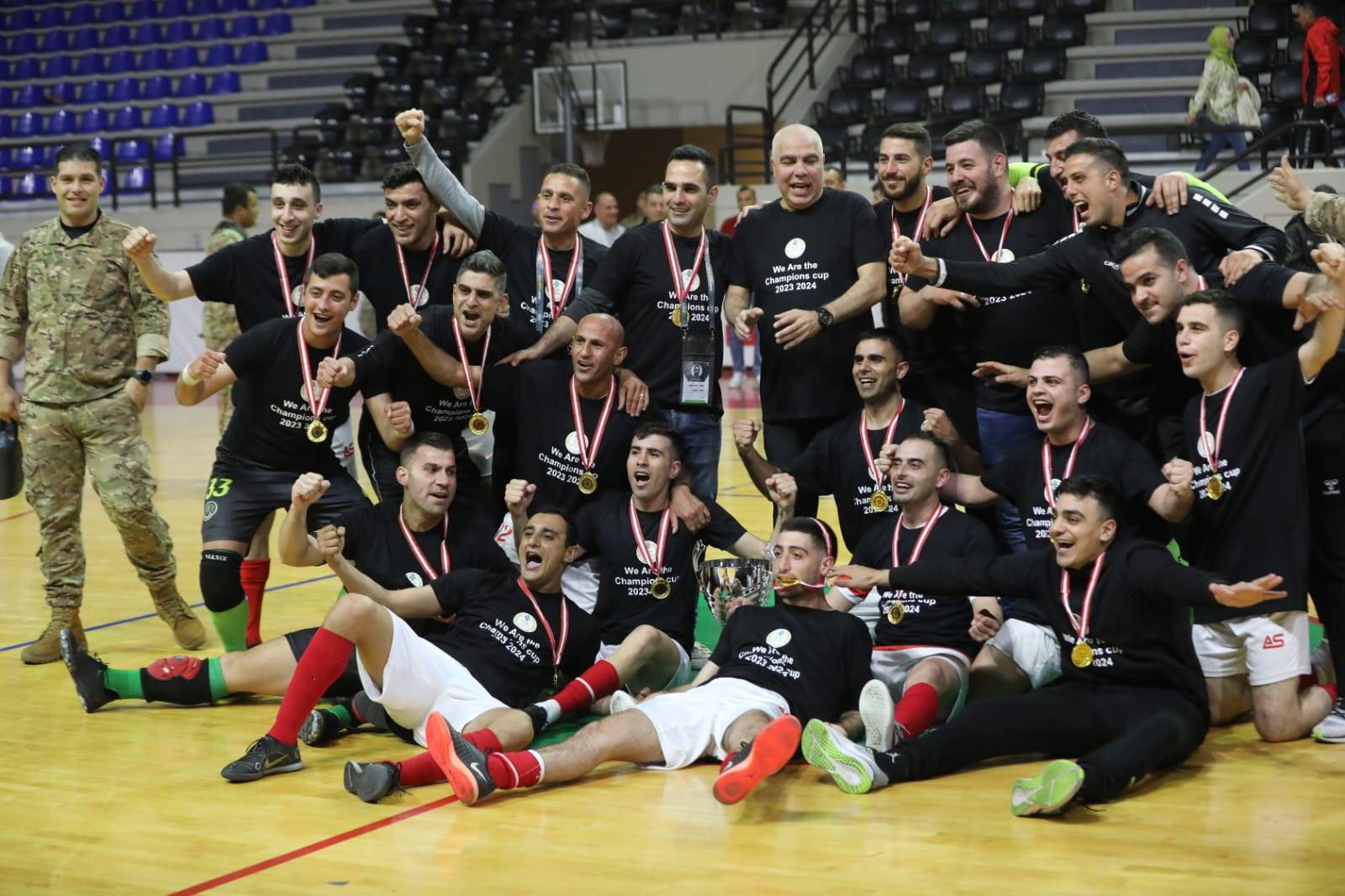 الجيش اللبناني بطل كأس لبنان في الفوتسال