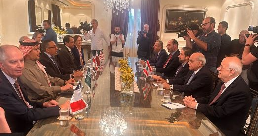 نشاط لـ"اللجنة الخماسيّة" في دارة سفير مصر
كرامي: للدفع بإتجاه الحلّ... "تجدد": لم يتم طرح أسماء