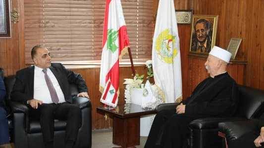 كركي زار مؤسسة العرفان... وشرح
خطة تطوير تقديمات الضمان الاجتماعي؟