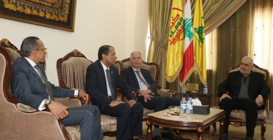 "الخماسيّة" زارت رعد... ولقاء تشاوري في دارة سفير مصر
موسى: فصل أحداث الجنوب عن الملف الرئاسي
 باسيل: لانتخاب رئيس سريعاً