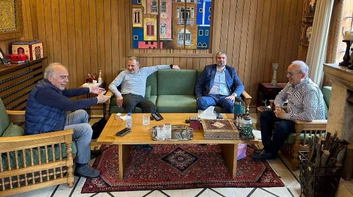لقاء بين باسيل ووهاب
والمعلوف ورحمة في البترون