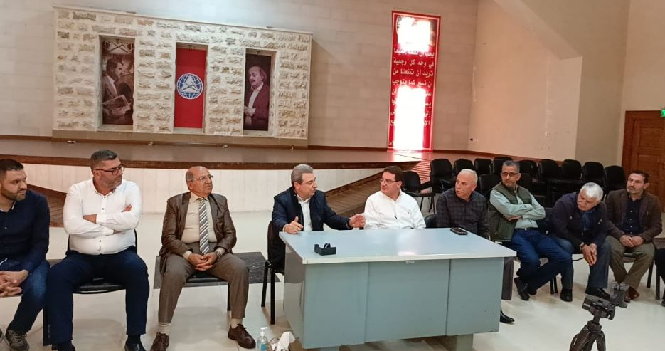 أبو فاعور: لدى "الاشتراكي" تصوّر
لإعادة النازحين سيتم نقاشه مع كلّ الأطراف
