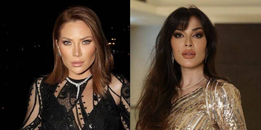سلافة معمار ونادين نجيم تحتفلان بنجاح أعمالهما