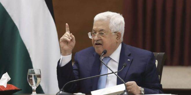 الرئيس الفلسطيني: سنعيد النظر في العلاقات مع الولايات المتحدة