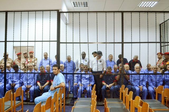 إحالة 37 من رموز النظام السابق في ليبيا بينهم سيف الإسلام إلى محكمة الجنايات
