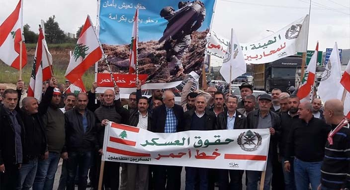 المتقاعدون العسكريون:  الوضع أصبح لا يحتمل في ظل الإهمال الكبير بحقوقنا