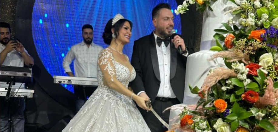 خلال حفل زفافهما.. فارس إسكندر يروي قصة تعارفه على زوجته