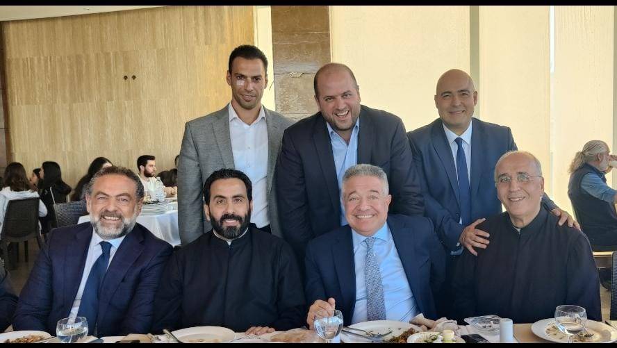 حفل غداء  في زحلة  على شرف سعادة نقيب المحامين فادي المصري بدعوة من المحامي جو عقيقي