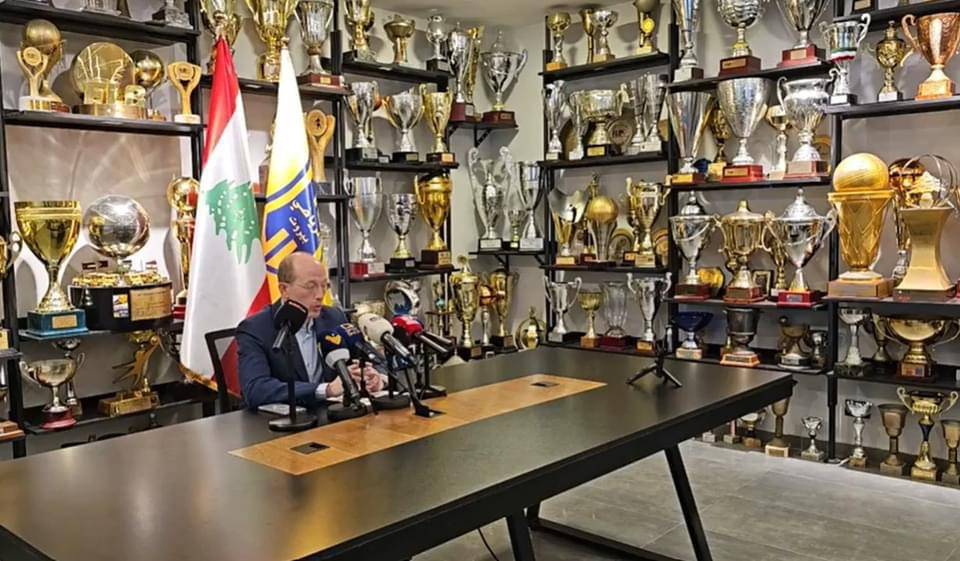 الرياضي بيروت ينسحب
من كأس لبنان لكرة السلة