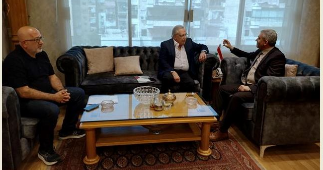بيرم يلتقي رئيس جمعية الصناعيين