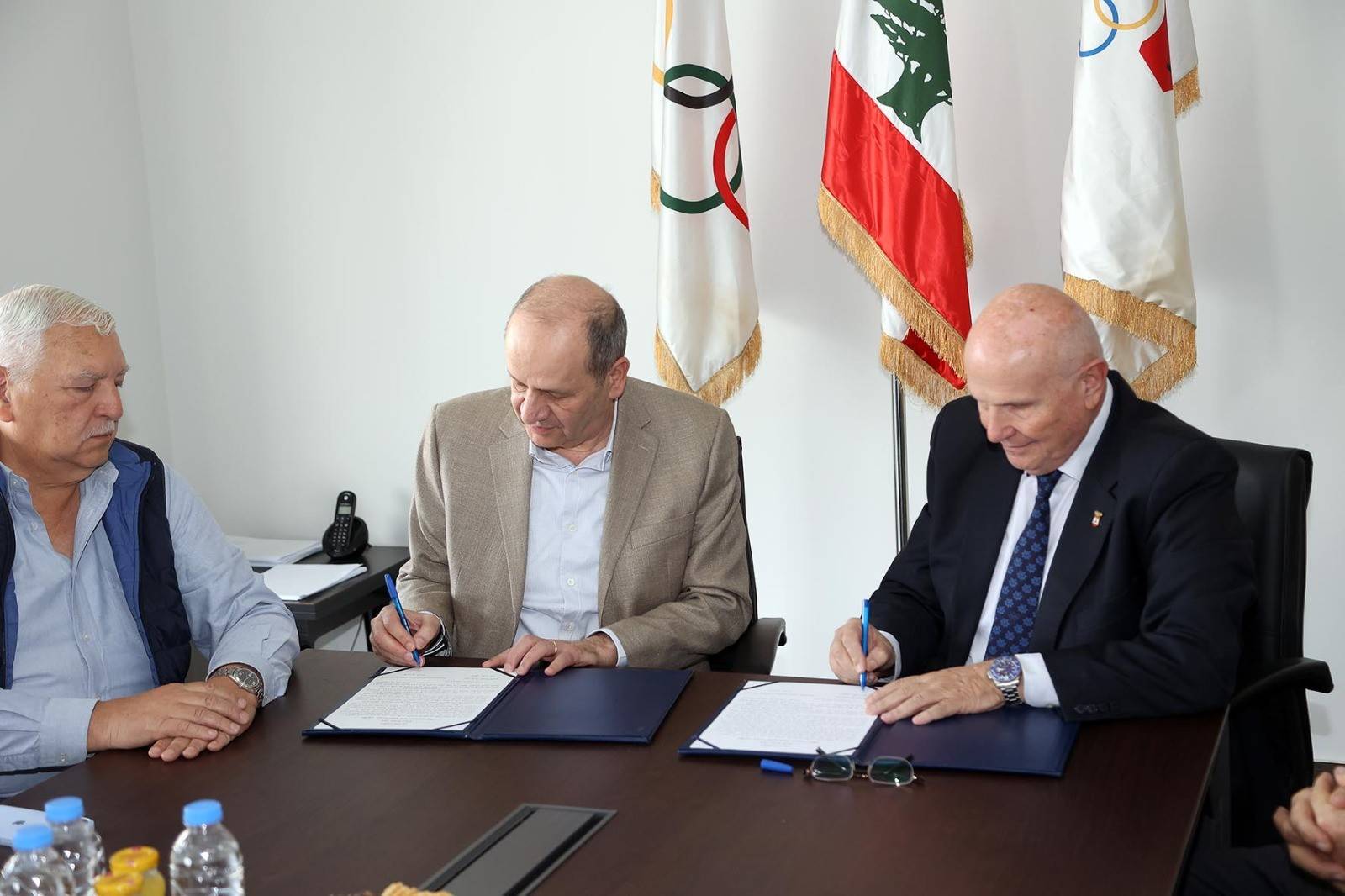 توقيع بروتوكول تعاون لمواكبة
البعثة اللبنانية إلى أولمبياد باريس 2024