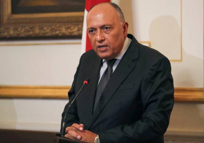 شكري: الأسرة الدولية ترفض الحلّ العسكري في رفح