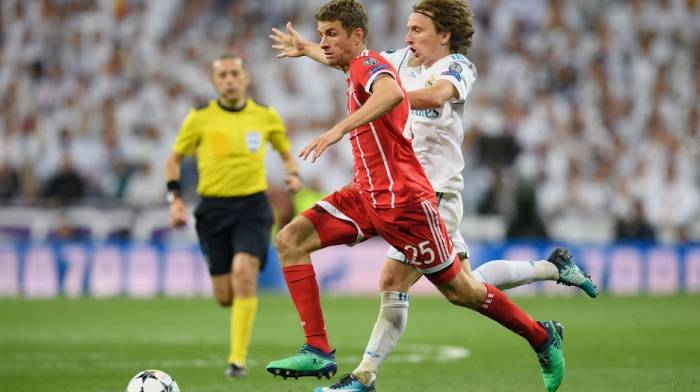 صدام ناري بين بايرن ميونيخ وريال مدريد اليوم
وبوروسيا دورتموند يواجه سان جيرمان غداً