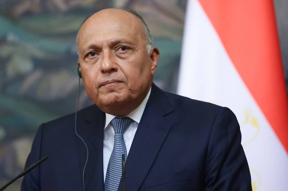 وزير الخارجية المصرية: متفائلون إزاء اقتراح للهدنة في غزة