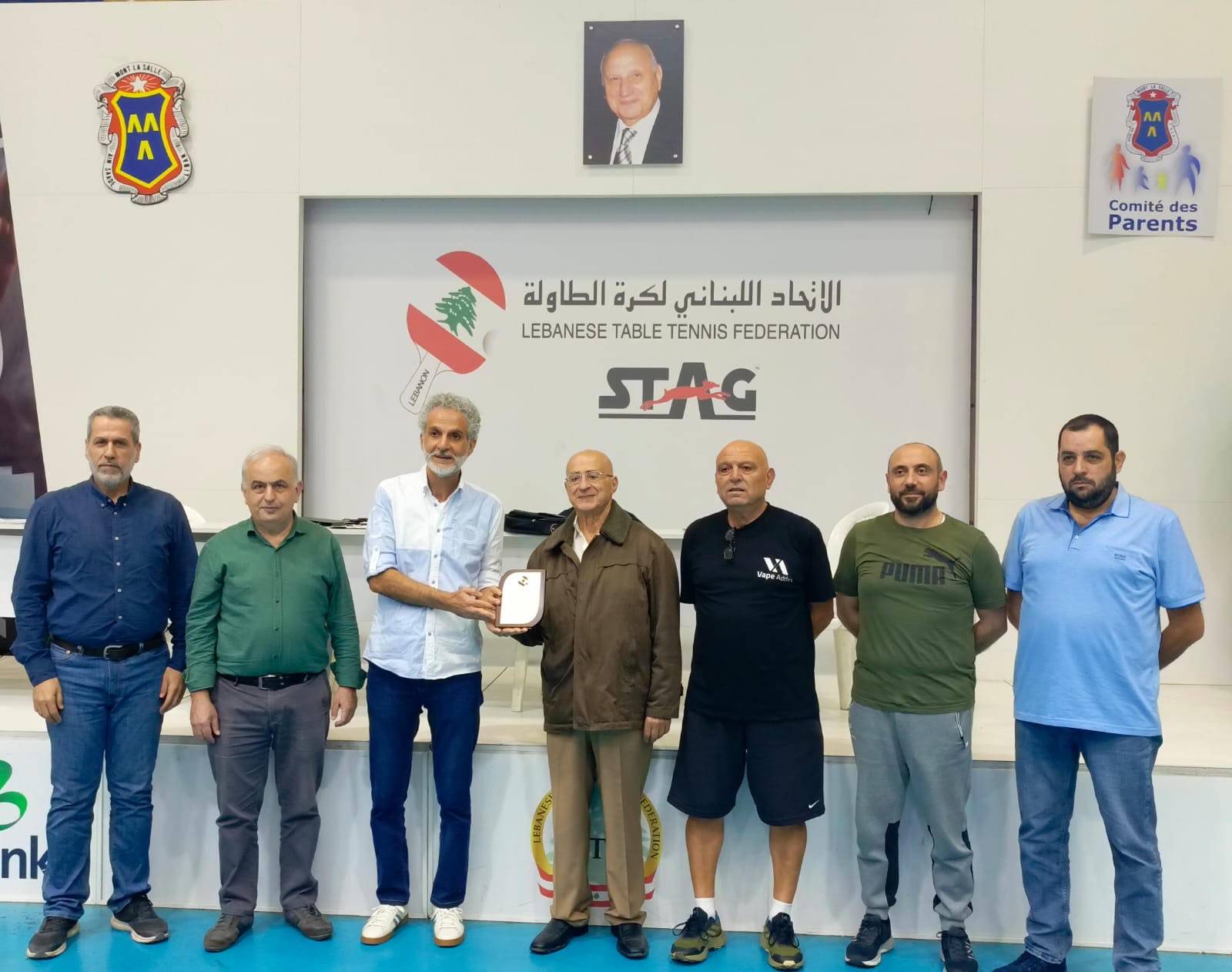 انطلاق بطولة لبنان لفرق الرجال
درجة أولى في كرة الطاولة