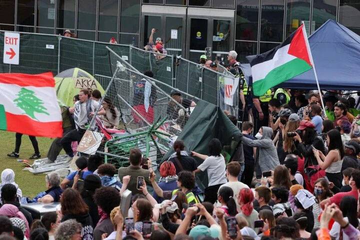 الحراك الطالبي الاميركي يتوسع أوروبيا واعتقالات جديدة في اميركا