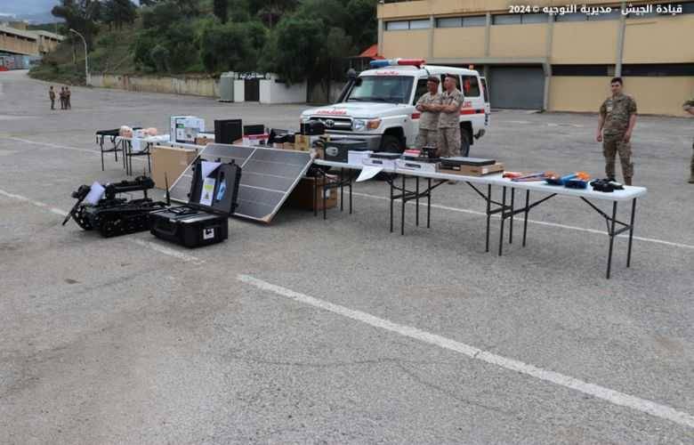 الجيش تسلّم هبة مقدّمة من السلطات الكنديّة