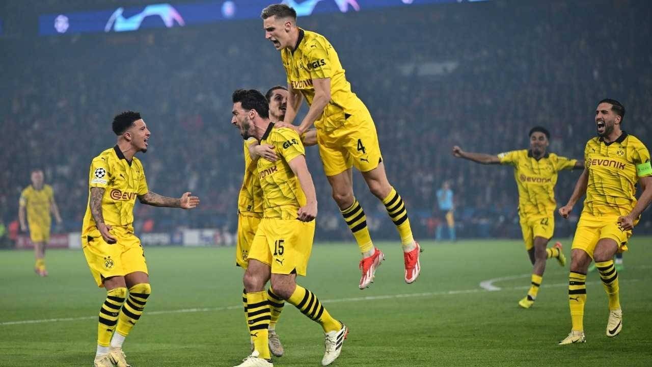 دورتموند يهزم سان جيرمان في باريس ويبلغ نهائي دوري أبطال أوروبا