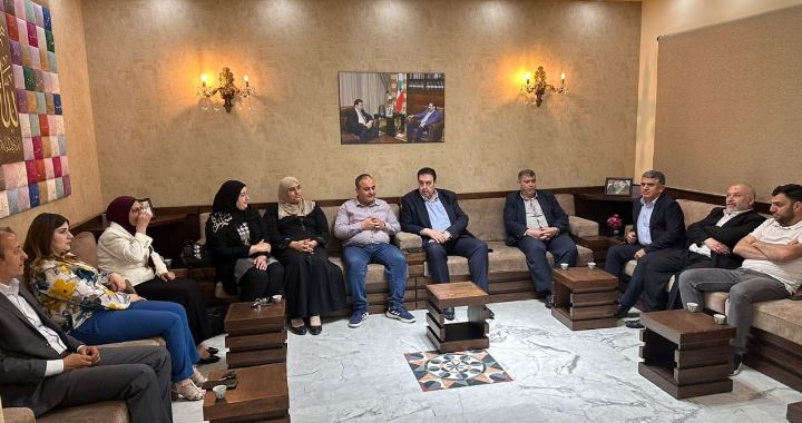 البعريني بحث في تسريع الخطوات
الهادفة الى فتح المنطقة التربويّة