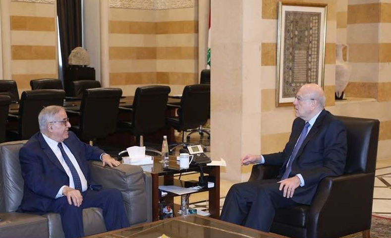 بو حبيب عرض مع ميقاتي التحضيرات
للقمّة العربيّة وبحث مع جونسون الوضع جنوباً