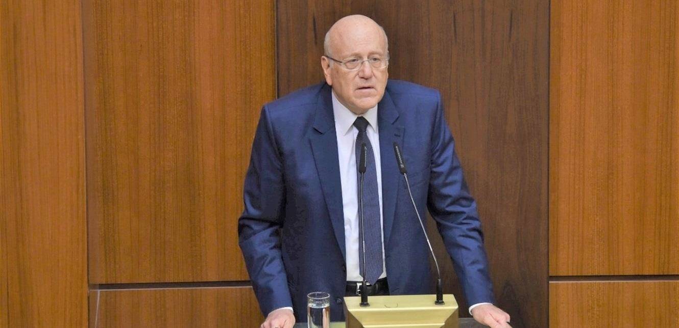 ميقاتي: لا فرز للشعب ولا تقسيم ولا توطين والمساعدات الأوروبية للبنان غير مشروطة