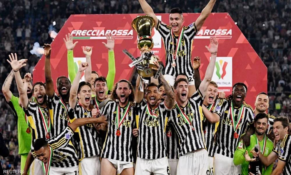 يوفنتوس بطلًا لكأس ايطاليا ويعود للتويجات بعد 3 سنوات عجاف