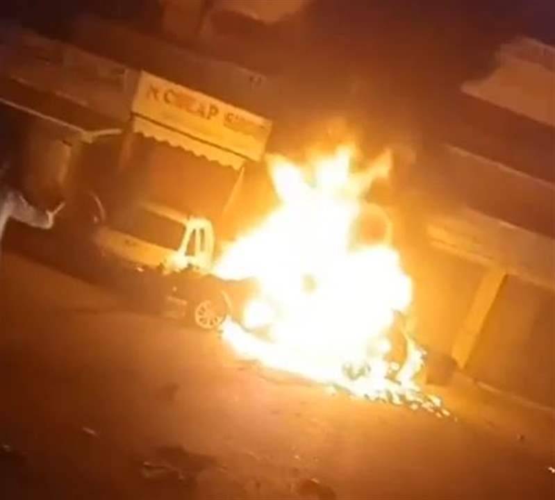 شهيدان باستهداف مسيرة "اسرائيلية" سيارة في صور