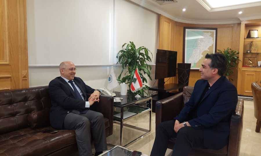 حمية تابع ملف تأهيل طرقات بعبدا وجبيل وبشرّي