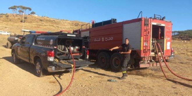 “الدفاع المدني” ينتشل جثمان شهيد وجريحين بالغارة الصهيونية على البقاع
