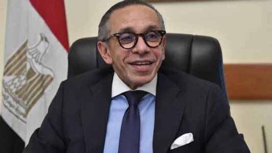 السفير المصري متخوف من حرب موسعة في حزيران