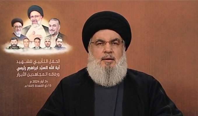 نصرالله لنتانياهو وحكومته: يجب أن تنتظر من مقاومتنا المفاجآت ونحن في المقاومة درسنا كل خطواتكم