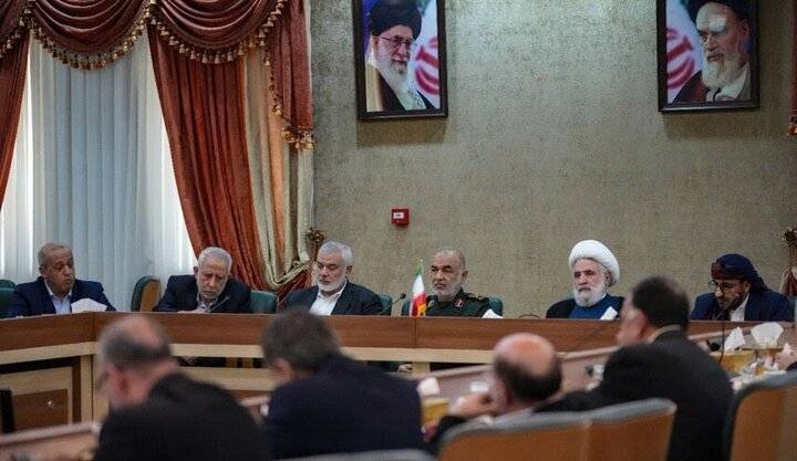قيادات محور المقاومة تجتمع في طهران