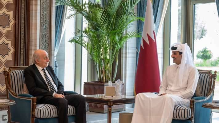 جنبلاط بحث مع أمير قطر
أوضاع لبنان والمنطقة
