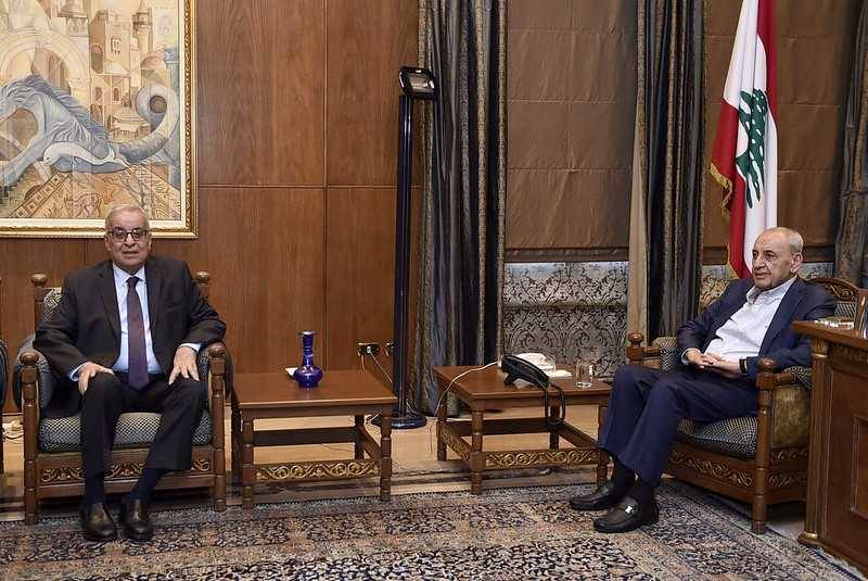 بري بحث التطوّرات السياسيّة
وملف النزوح وشؤوناً تشريعيّة