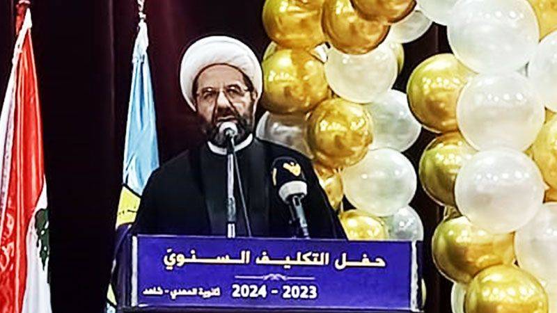 دعموش: المقاومة ستمضي في عمليّاتها
الى أن يتوقّف العدوان على غزة ولبنان