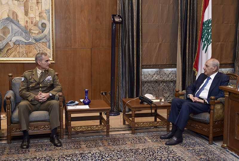 بري التقى قائد اليونيفيل ووفد البنك الدولي