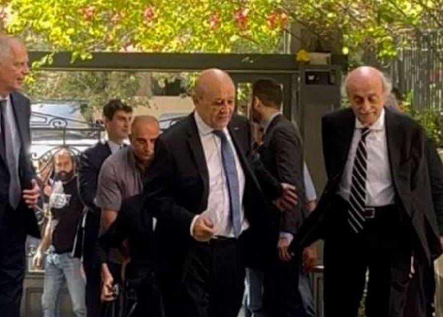 هذا ما تبلّغه لودريان من وليد جنبلاط؟