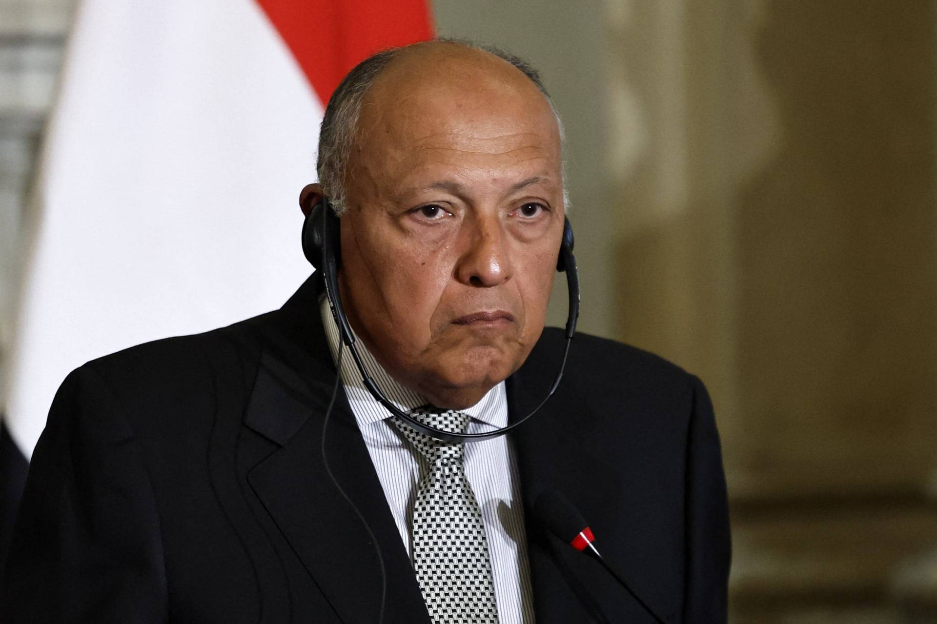 شكري: تمّ إغلاق معبر رفح لأنه "أصبح مسرح عمليات عسكرية"