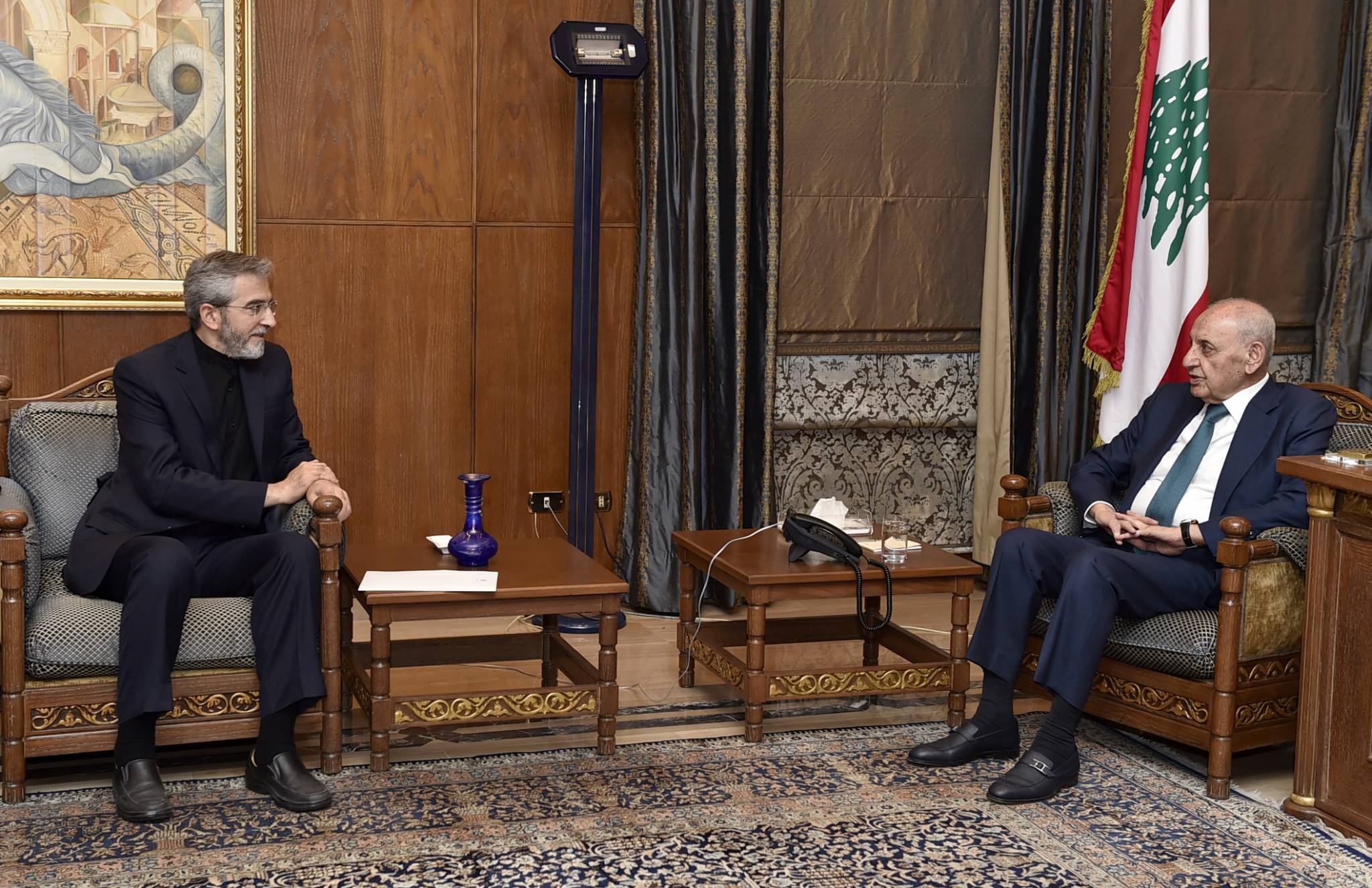عقد مؤتمراً في السفارة الإيرانيّة... وجال على المسؤولين اللبنانيين
باقري كني: العلاقات بين إيران ولبنان مؤشر رئيسي للاستقرار في المنطقة
لبنان هو مهد المقاومة... ونجدد تسليم المقترح الإيراني بتسليم الوقود إلى لبنان