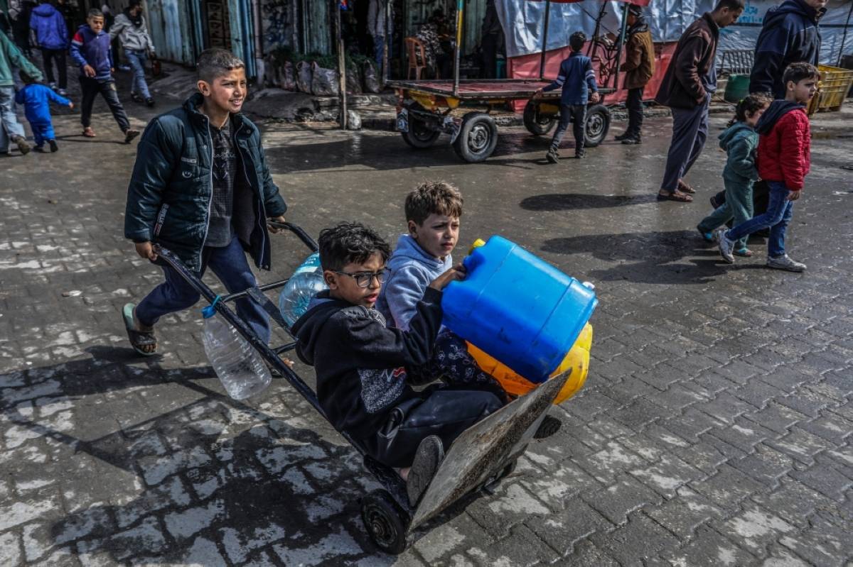 اليونيسيف: 90 % من أطفال غزة يعانون فقرا غذائيا حادّا
