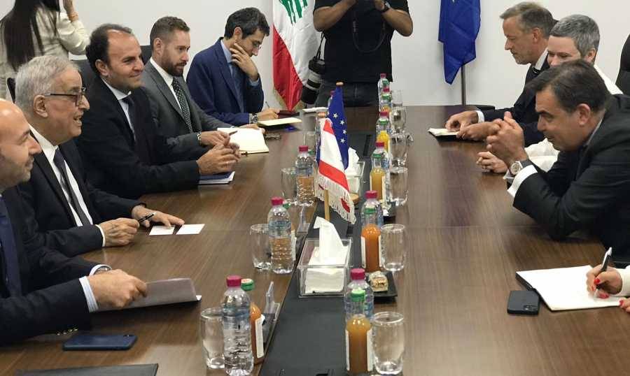 نائب رئيس المفوضيّة الأوروبيّة بحث
مع ميقاتي وبري وبو حبيب أزمة النازحيين