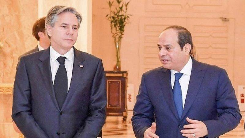 بلينكين يزور القاهرة للبحث في صفقة الهدنة ووقف اطلاق النار